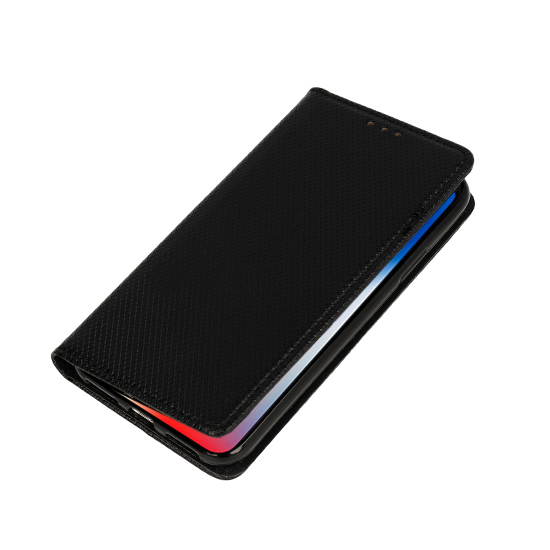 Elegáns mágneses tok Xiaomi Mi Note 10 Pro telefonra - Fekete