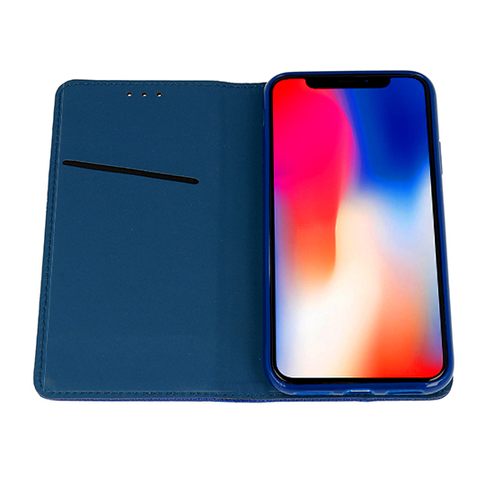 Elegáns mágneses tok Xiaomi Mi Note 10 Pro telefonra - Fekete
