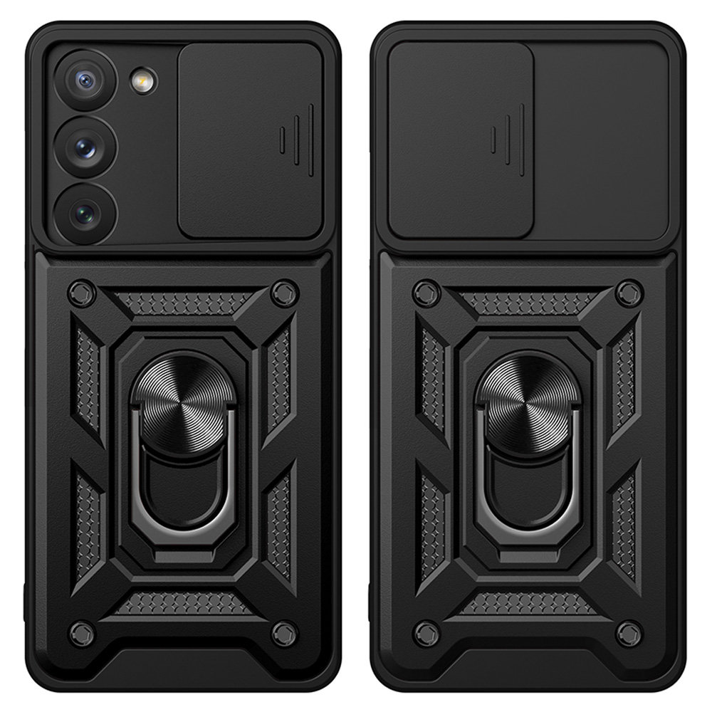 Hybrid armor Camshield a Samsung Galaxy S23 Plus - Piros