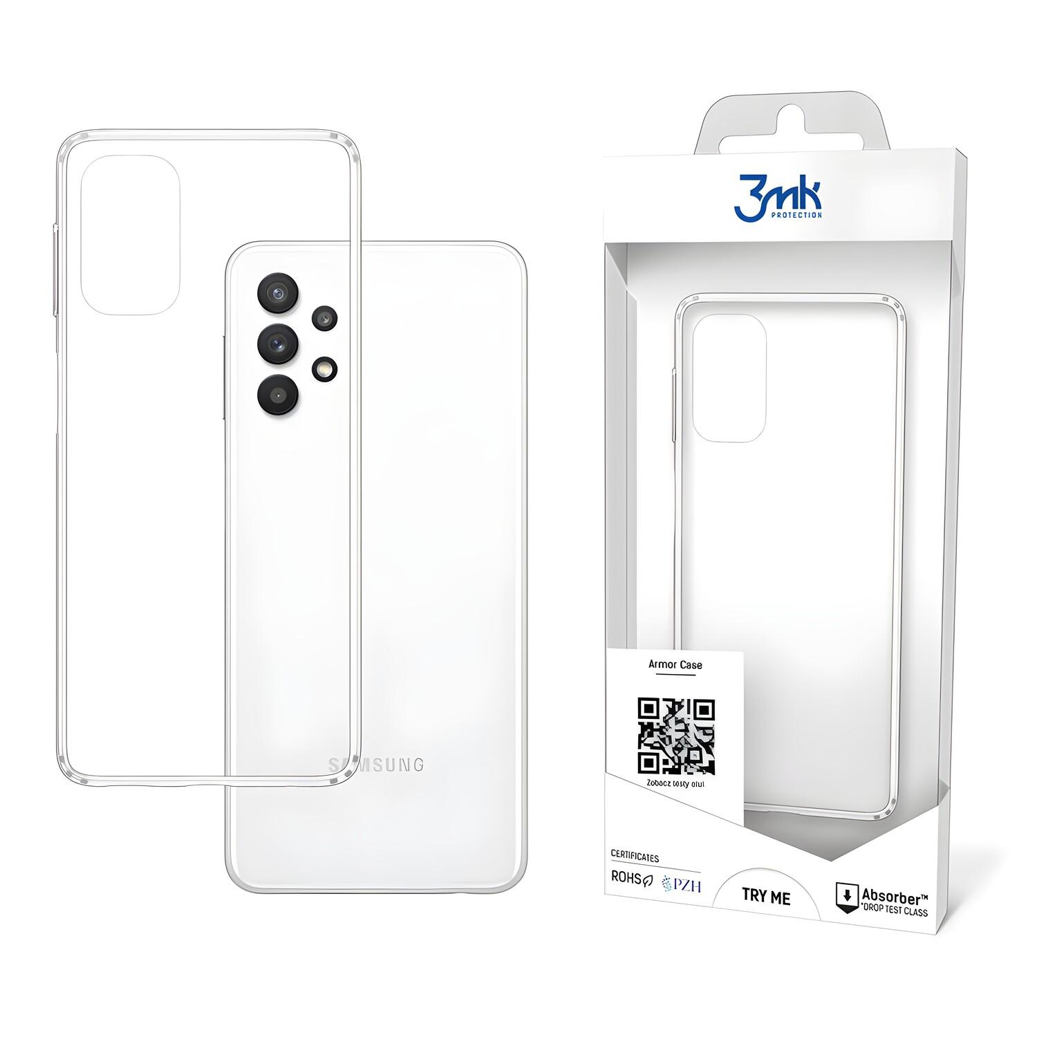 3mk Armor Case védőtok Samsung Galaxy A32 5G telefonra - Átlátszó