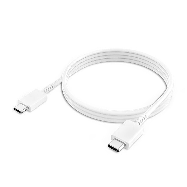 Denmen USB kábel USB-C - USB-C - 1m - Fehér