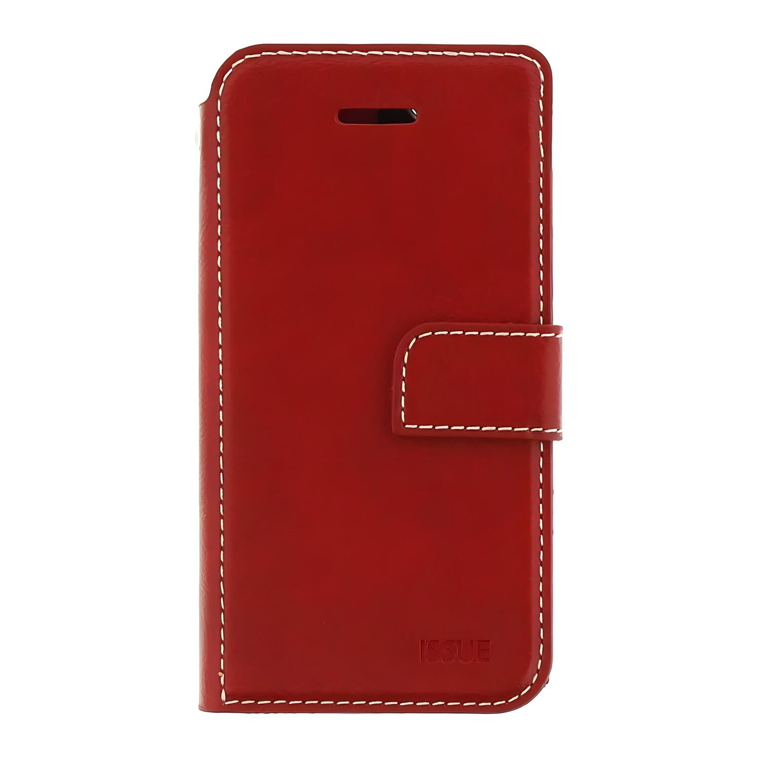 Molan Cano BOOK Védőtok Xiaomi Redmi Note 9T telefonhoz - Piros