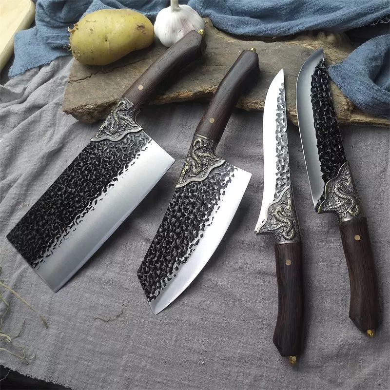 Dragon konyhakés-Chef/Barna