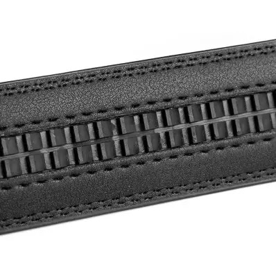Csat nélküli öv - Fekete / 140cm
