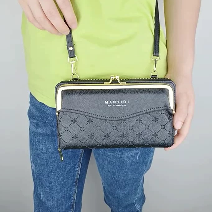 LE-25219 Crossbody Pénztárca - Szürke