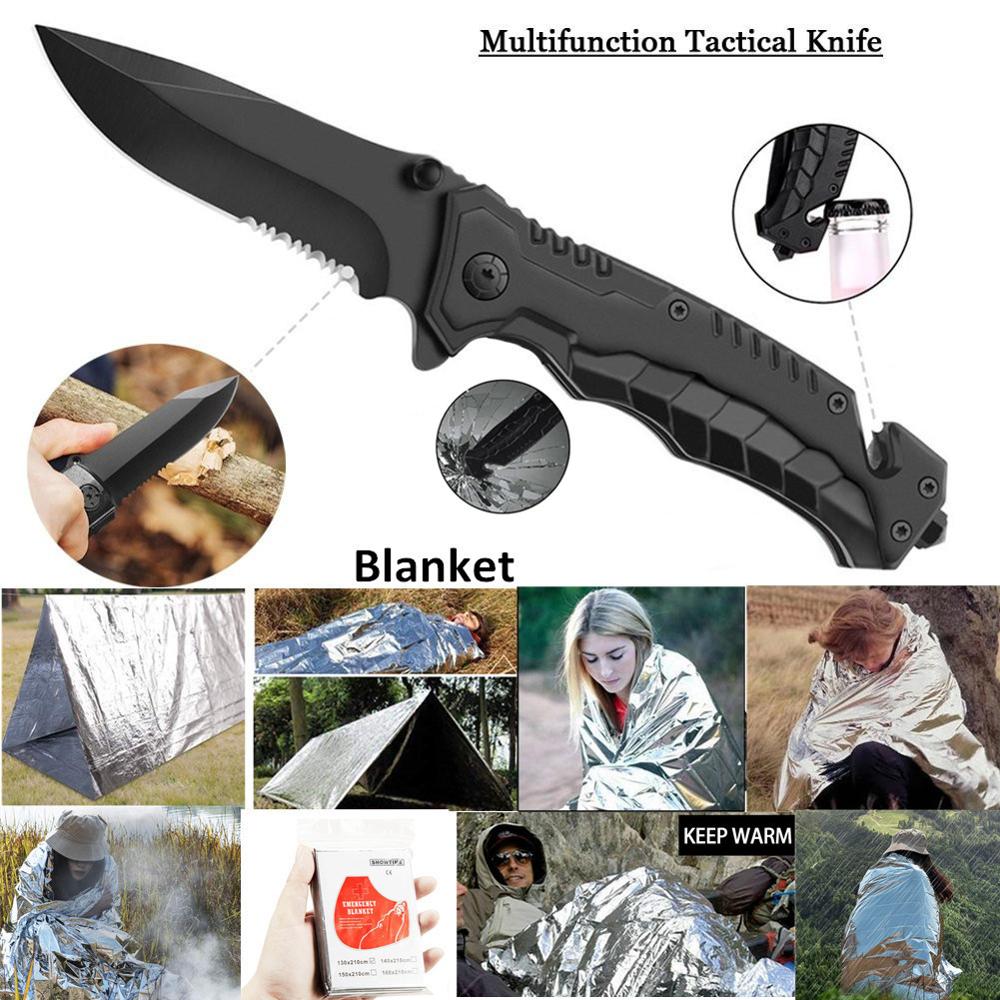 Survival Kit STS004 - Fekete