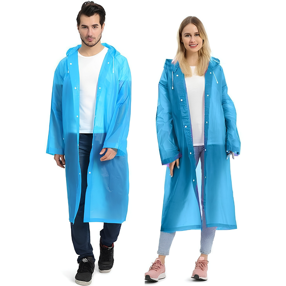 Vízálló Esőkabát RC - 40459 - Fekete / Univerzális Méret