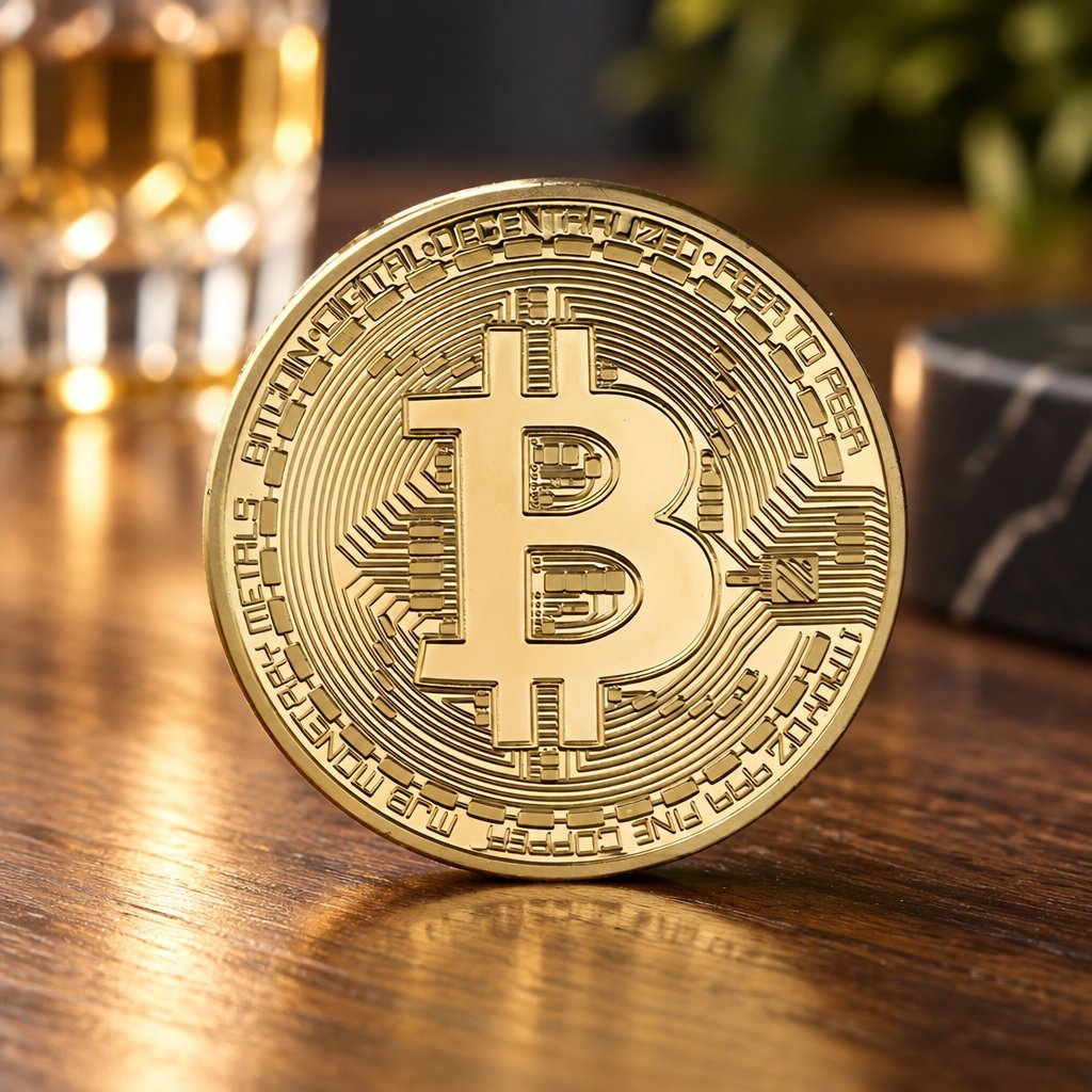 Bitcoin Érme-Arany